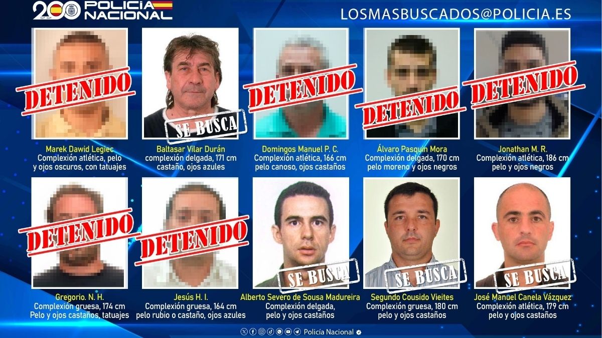 Detenido en Madrid el ‘fugitivo de los tatuajes’, incluido entre los diez más buscados en España
