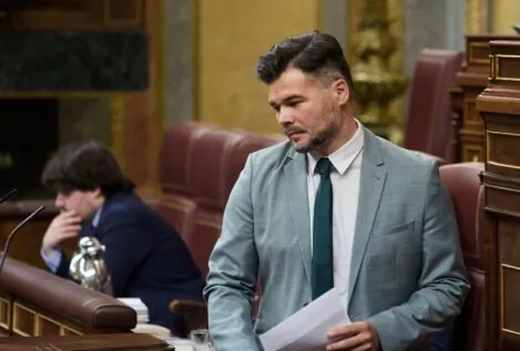 Rufián cree que la única diferencia entre Gaza y Auschwitz es que Israel aún «puede parar»