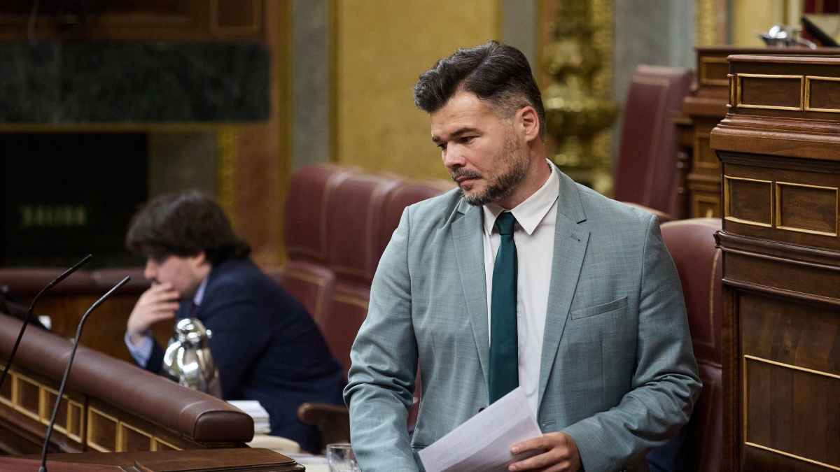 Rufián cree que la única diferencia entre Gaza y Auschwitz es que Israel aún «puede parar»