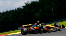 Norris bate a Piastri por la pole en Bélgica en la debacle de Alonso y Sainz