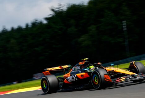 Norris bate a Piastri por la pole en Bélgica en la debacle de Alonso y Sainz