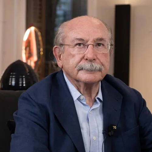 Luis del Rivero con Esperanza Aguirre