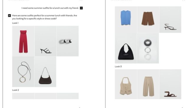 Mango pone en marcha el asistente «pionero» de moda Mango Stylist, impulsado con IA