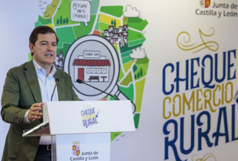 Mañueco presenta el Cheque Comercio Rural para reabrir tiendas en los pueblos de Castilla y León