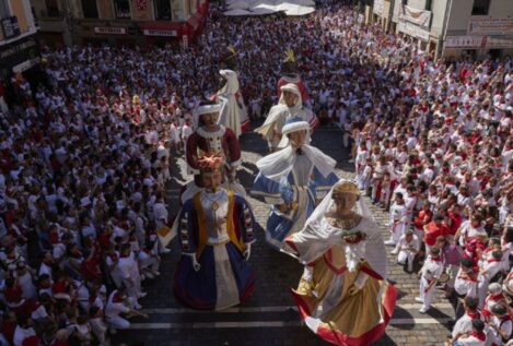 Sanfermines 2025: recorrido del encierro y la Comparsa de Gigantes del 8 de julio