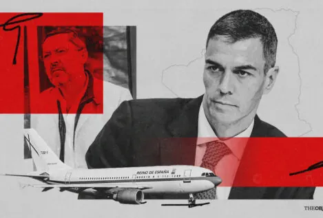 Sánchez llevó al empresario de la trama Ábalos en el avión oficial junto a siete directivos del Ibex
