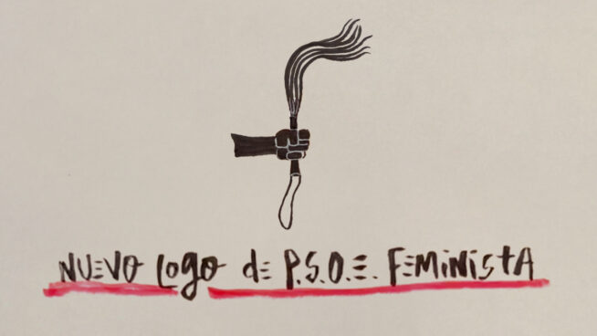 La viñeta sobre... el nuevo logo de PSOE feminista