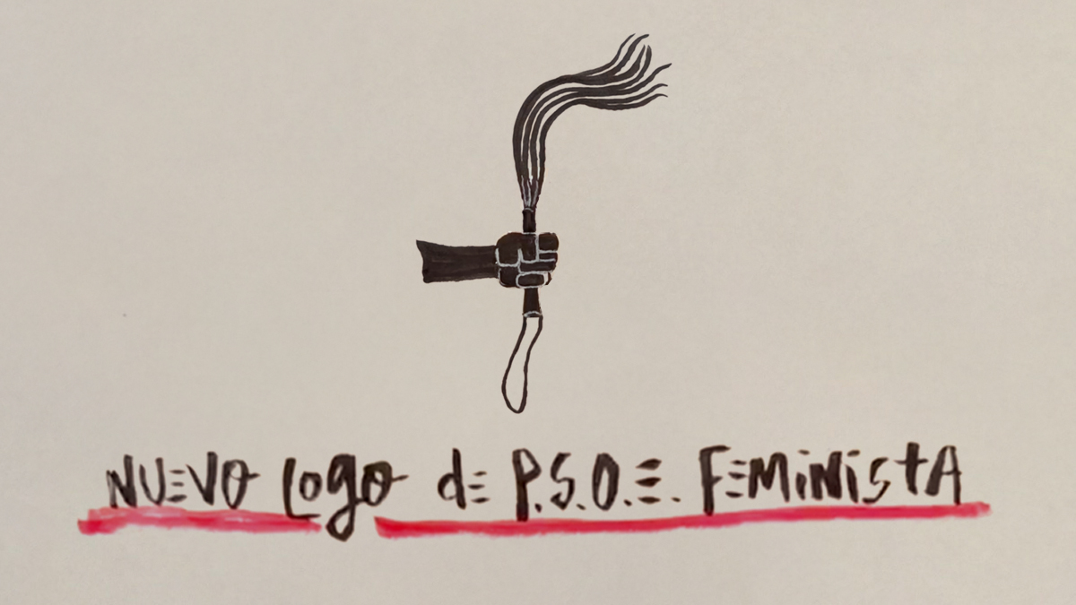 La viñeta sobre... el nuevo logo de PSOE feminista