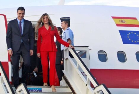 Moncloa niega que Begoña Gómez haya usado el Falcon sin ser un viaje de Pedro Sánchez