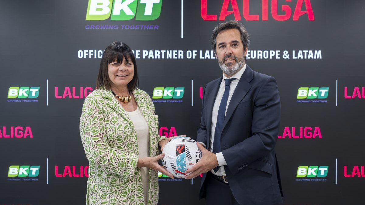 BKT y LaLiga amplían su acuerdo de patrocinio hasta 2028