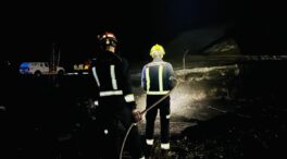 Hallado un cadáver al apagar un incendio de pastos en Morata de Tajuña (Madrid)