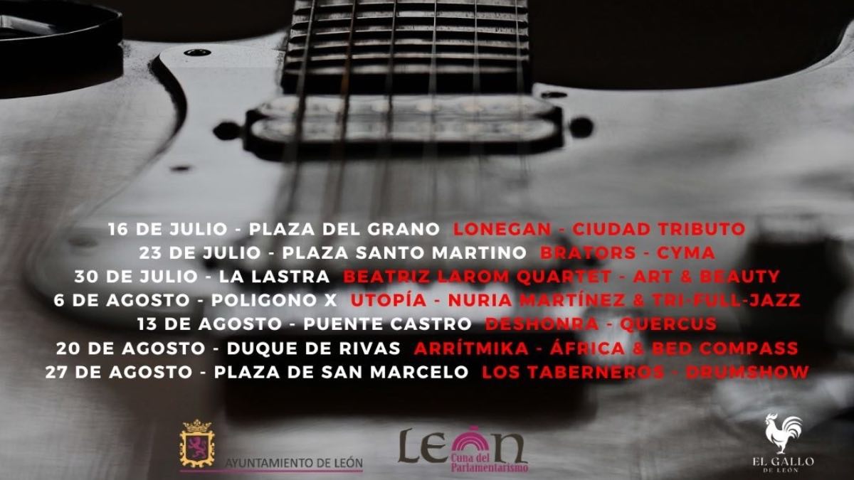 León Street Music ofrece música local en siete conciertos de espacios urbanos de la provincia
