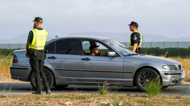 La Guardia Civil y la Policía Local controlan los accesos a Torre Pacheco