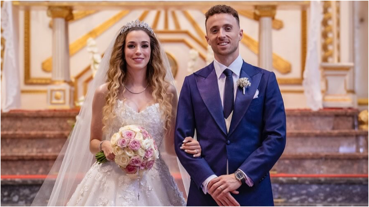 La tragedia del futbolista Diogo Jota: muere en un accidente diez días después de su boda