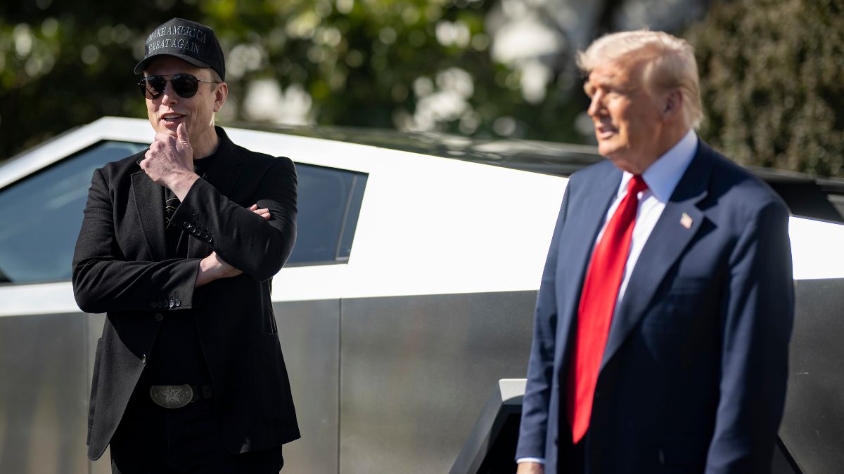 Donald Trump niega querer «destruir» las empresas de Elon Musk