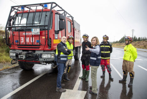La UME se despliega en Aragón tras los daños provocados por las fuertes tormentas