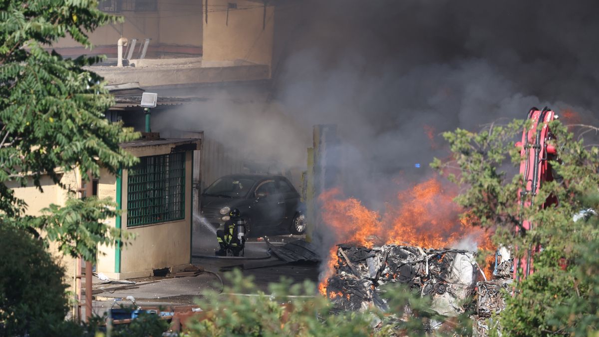 Heridas al menos 21 personas por una explosión en una gasolinera en Roma (Italia)