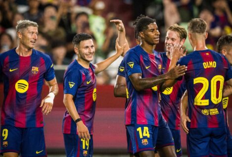El Barça se impone en su primer amistoso del verano con gol de uno de sus nuevos fichajes