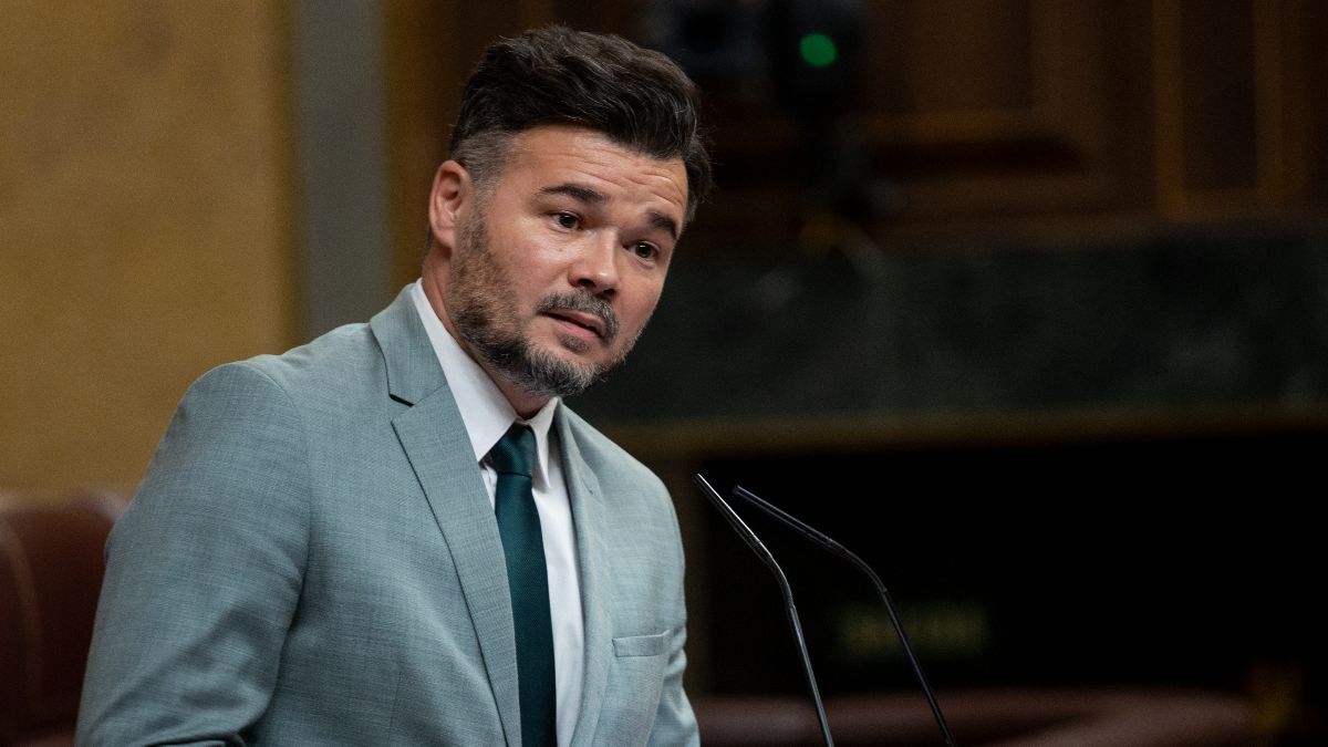 Rufián enfada a Podemos y Bildu por «filtrar» el plan secreto de coalición