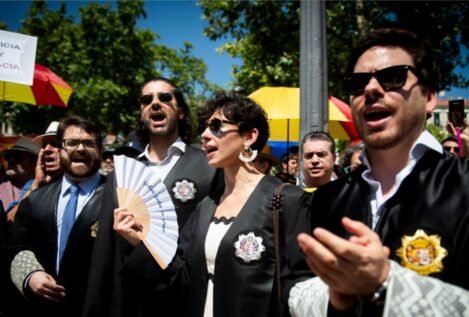 El Gobierno asegura que solo un juez y 28 fiscales renunciaron a su sueldo en la huelga