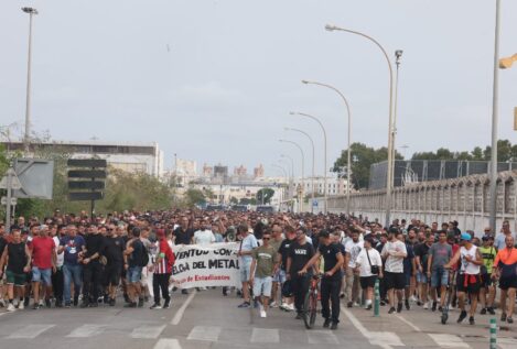 Prisión provisional para el detenido en Cádiz por los disturbios de la huelga del metal