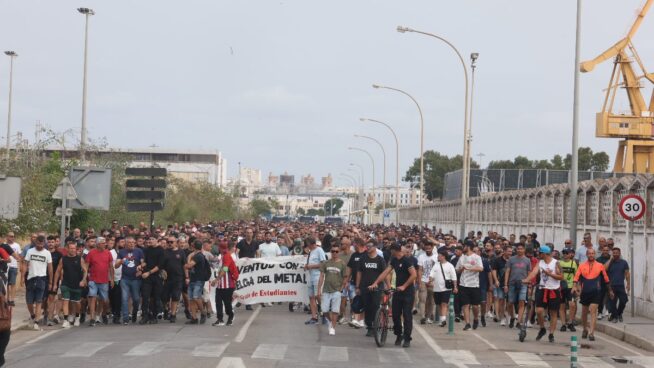 Prisión provisional para el detenido en Cádiz por los disturbios de la huelga del metal