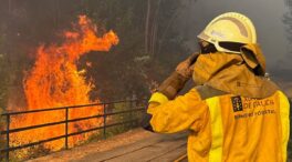 Un incendio en A Cañiza (Pontevedra), con la UME movilizada, afecta ya a 200 hectáreas