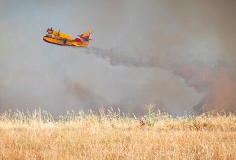 El incendio de Méntrida (Toledo) sigue en fase de control y ya ha quemado 3.000 hectáreas