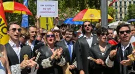 Jueces y fiscales acusan al Gobierno de «invisibilizar» su huelga al no quitarles el sueldo