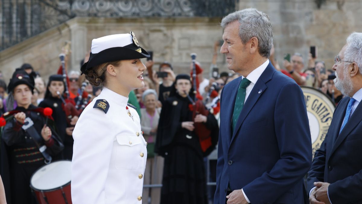 El Pazo de Raxoi donde Leonor recibe la medalla de Oro: de estilo neoclásico e histórico