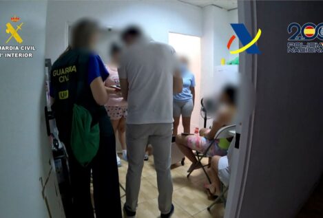 Liberadas 162 mujeres víctimas de una red de explotación sexual en varias provincias