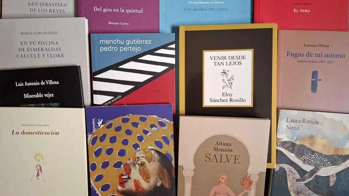La poesía del primer semestre de 2025