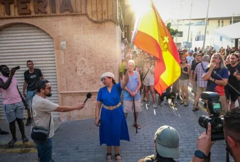 La Guardia Civil impide la manifestación no autorizada en Torre Pacheco