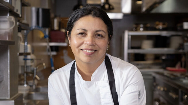 María, la hija adoptiva de Arguiñano: argentina y jefa de cocina del restaurante familiar en Zarauz