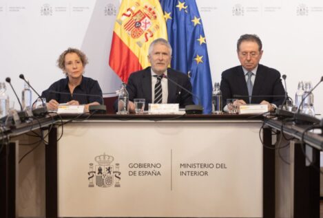 Marlaska avanza que los delitos de odio bajaron un 13,8% y carga contra los «salvapatrias»
