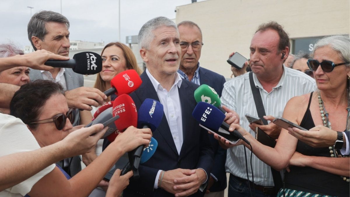 Marlaska culpa a Vox y sus «discursos» de los incidentes en Torre Pacheco (Murcia)