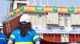 El astillero de Navantia en Cádiz construye las tres corbetas para la armada de Arabia Saudí