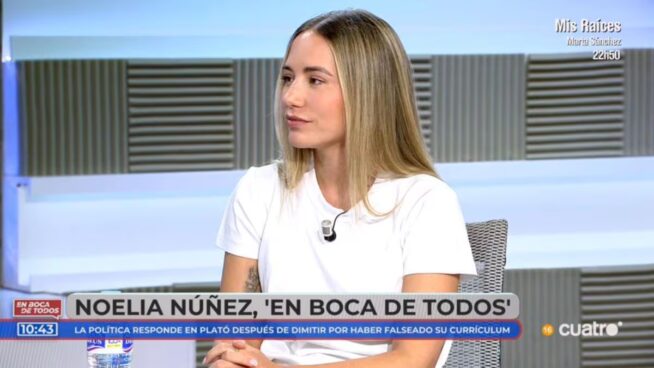 Noelia Núñez, de impostora a tertuliana