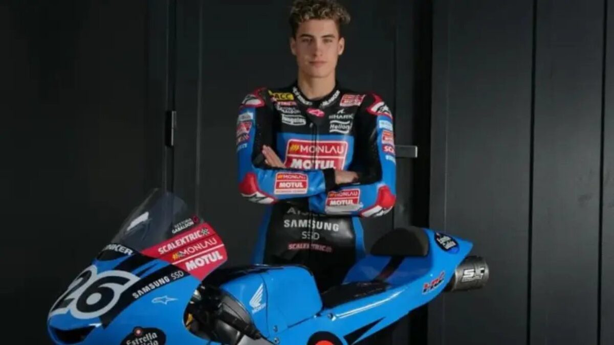 Muere el piloto catalán Pau Alsina a los 17 años tras sufrir un accidente en el circuito de Aragón