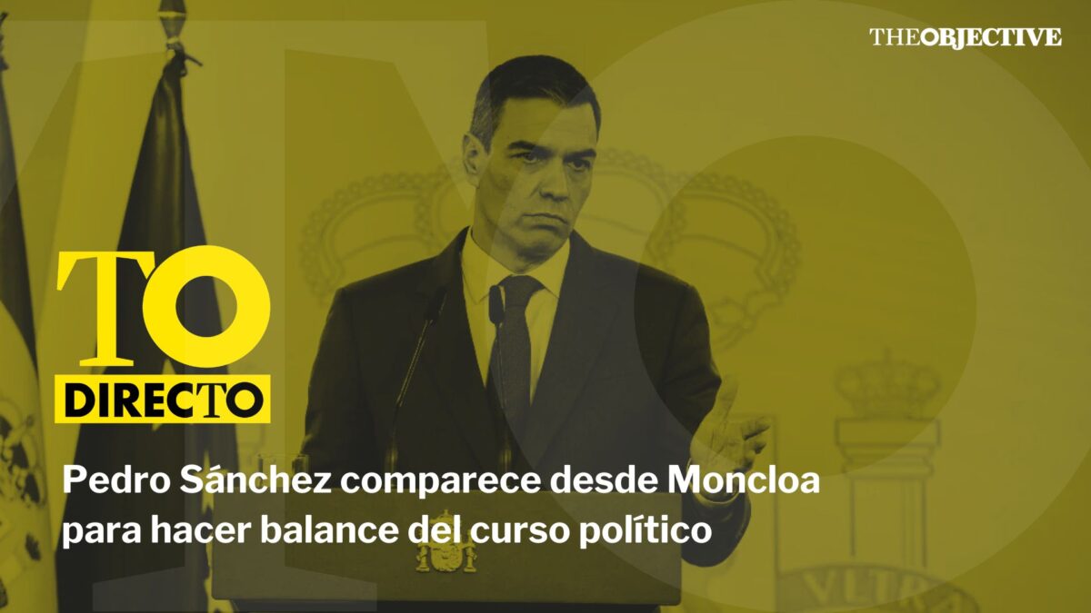 DIRECTO | Pedro Sánchez comparece desde Moncloa para hacer balance del curso político