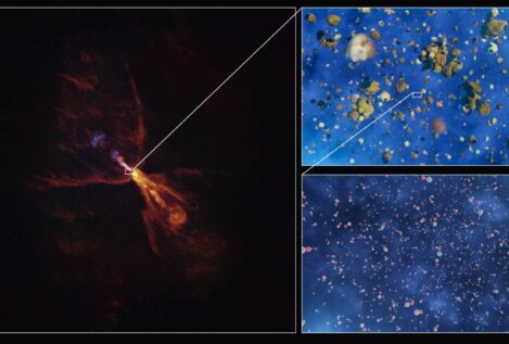 Captan por primera vez el instante en que empieza a formarse un sistema planetario