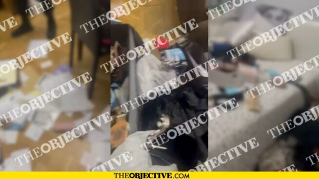 Vídeo | Así ha quedado la casa de la exmujer de Ábalos tras ser asaltada este lunes