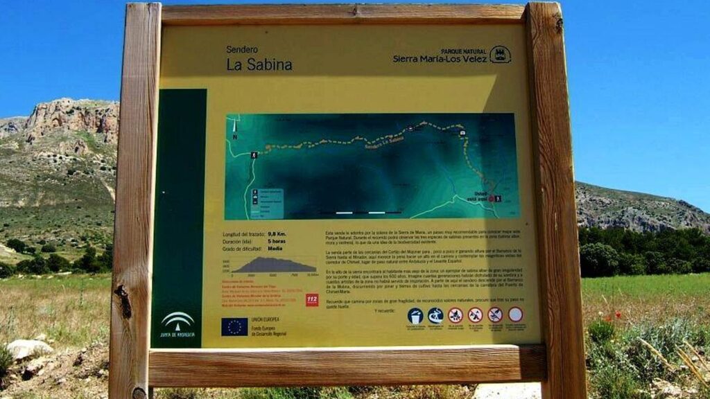Ruta de 1.750 metros en Almería | Junta de Andalucía