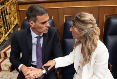 Sánchez y Díaz esperan aprobar en septiembre el embargo de armas a Israel