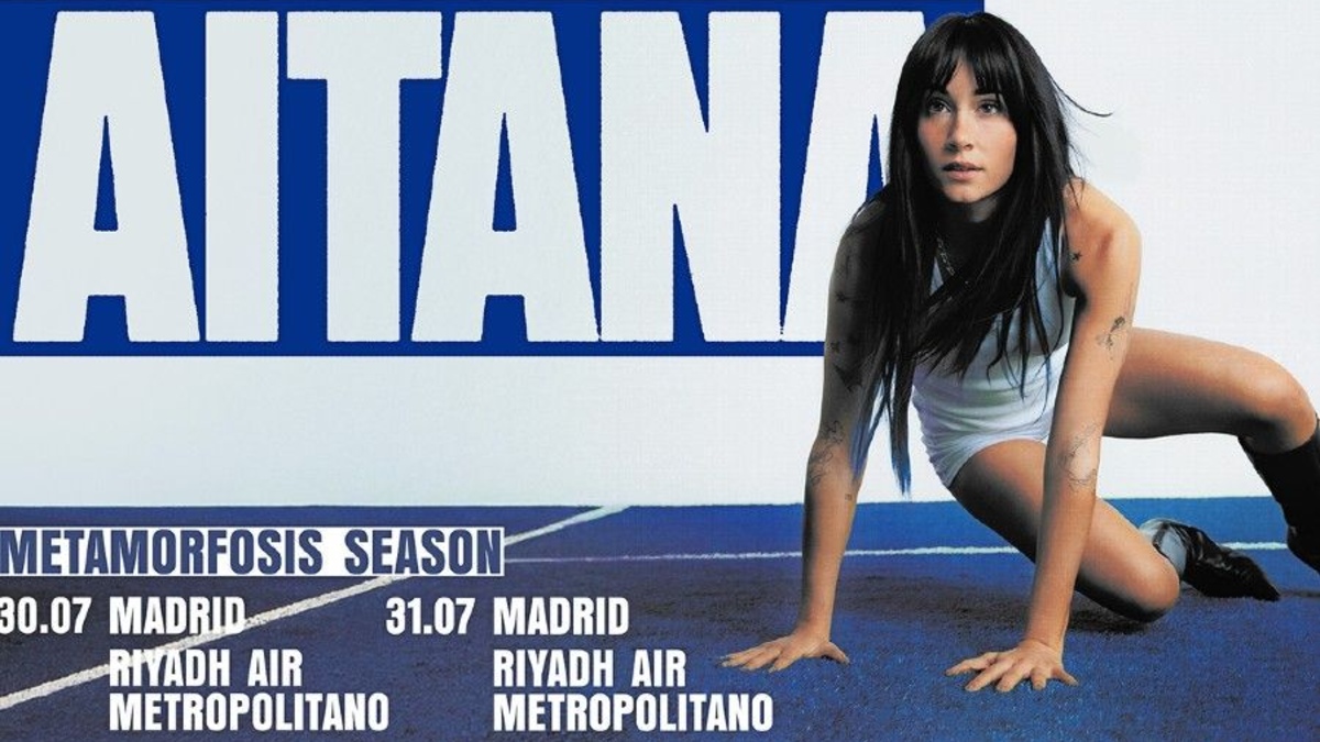 Aitana hace historia con dos conciertos en el Metropolitano ante 110.000 personas