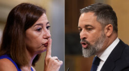 Armengol llama la atención a Abascal: «No confunda la libertad de expresión con la mala educación»