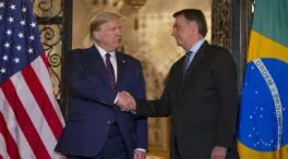 Trump elogia en una carta a Bolsonaro y afirma que espera que se cancele el juicio en su contra