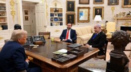 Israel defiende la «presión militar» sobre Gaza en una reunión con Trump para liberar rehenes