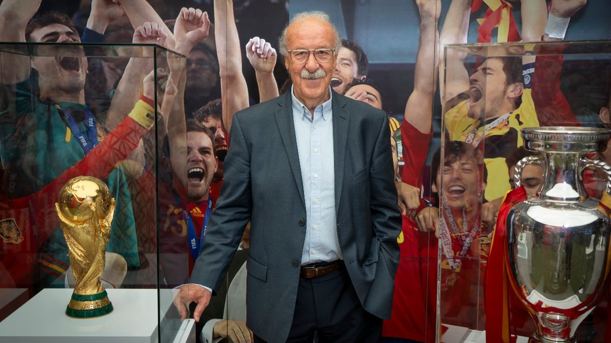 Vicente del Bosque, quince años después: «El fútbol es para ser feliz»