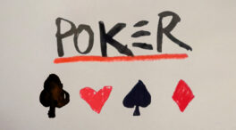 La viñeta animada sobre... Poker